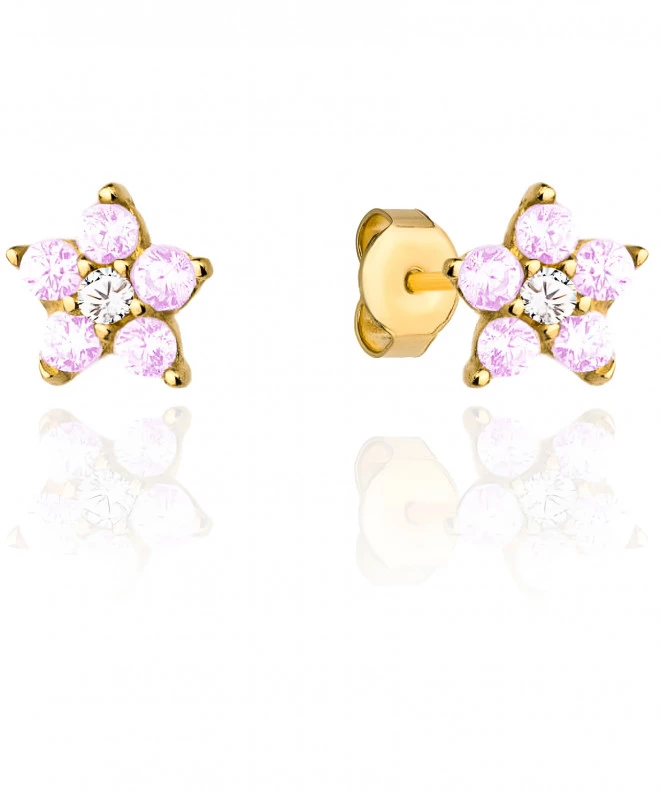 Bonore - Gold 585 - Cubic Zirconia earrings 136904