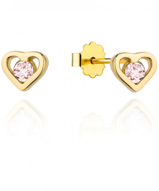 Bonore - Gold 585 - Cubic Zirconia earrings 137763