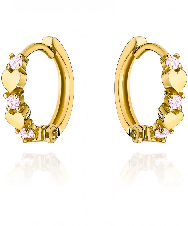 Bonore - Gold 585 - Cubic Zirconia earrings 136909