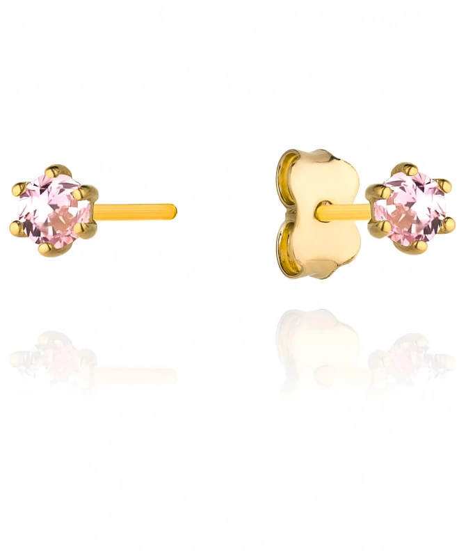 Bonore - Gold 585 - Cubic Zirconia earrings 136916