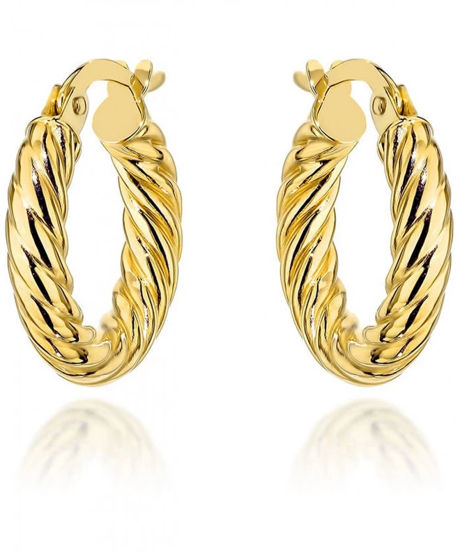 Bonore - Gold 585 earrings 181223