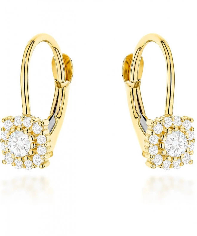 Bonore - Gold 585 - Cubic Zirconia earrings 188325
