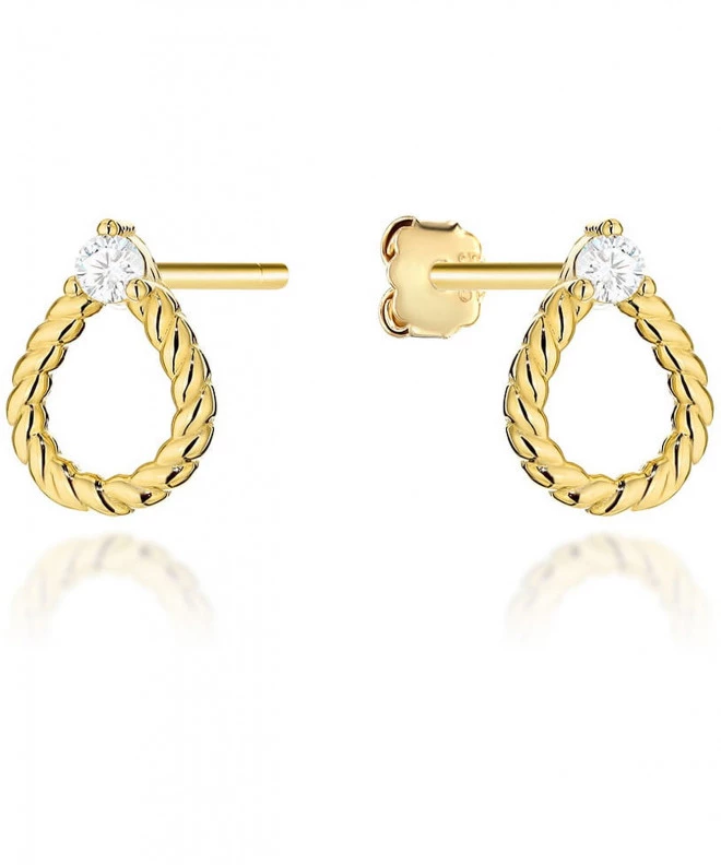 Bonore - Gold 585 - Cubic Zirconia earrings 188474
