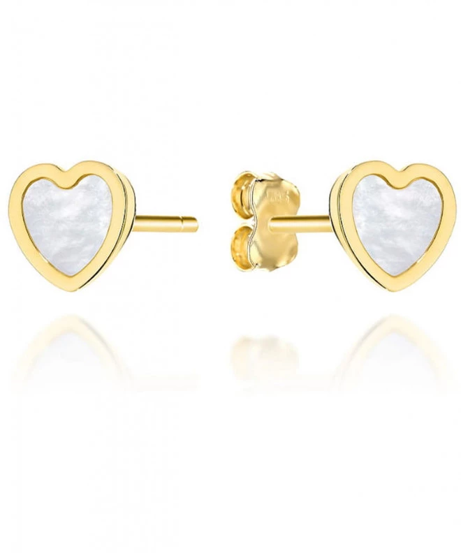 Bonore - Gold 585 - Nacre earrings 188488