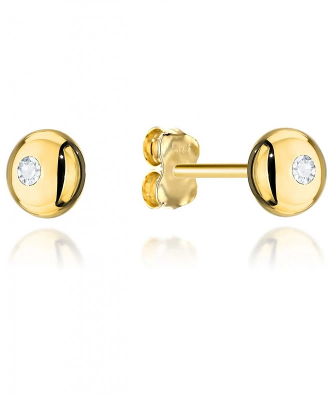 Bonore - Gold 585 - Cubic Zirconia earrings 188489