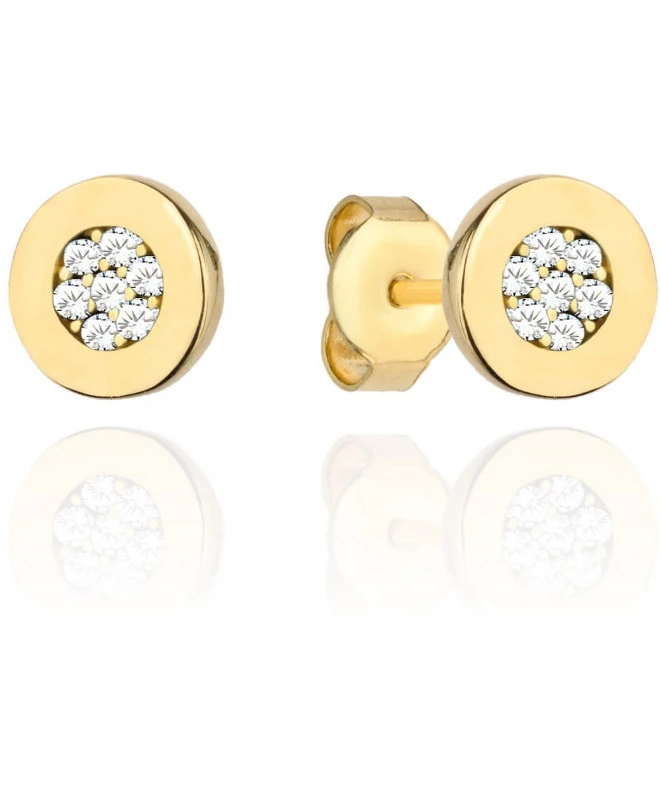 Bonore - Gold 585 - Cubic Zirconia earrings 188504