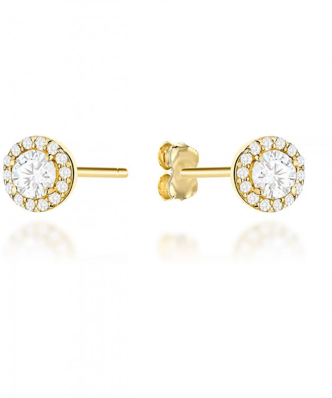 Bonore - Gold 585 - Cubic Zirconia earrings 188383