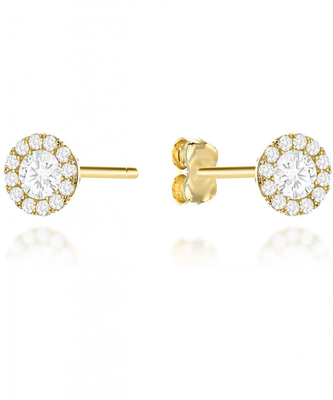 Bonore - Gold 585 - Cubic Zirconia earrings 188384