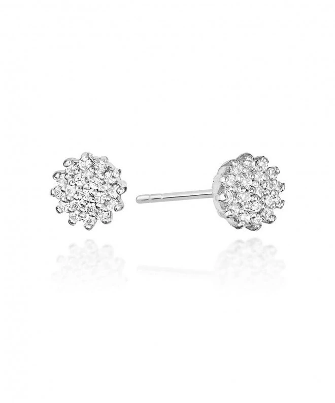 Bonore - White Gold 585 - Diamond earrings 128794