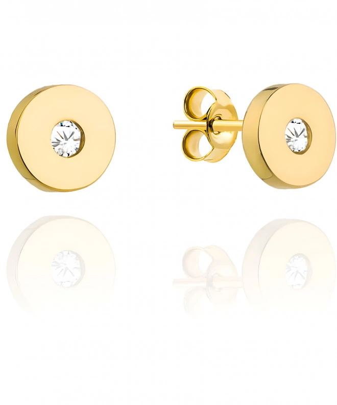 Bonore - Gold 585 - Cubic Zirconia earrings 137602