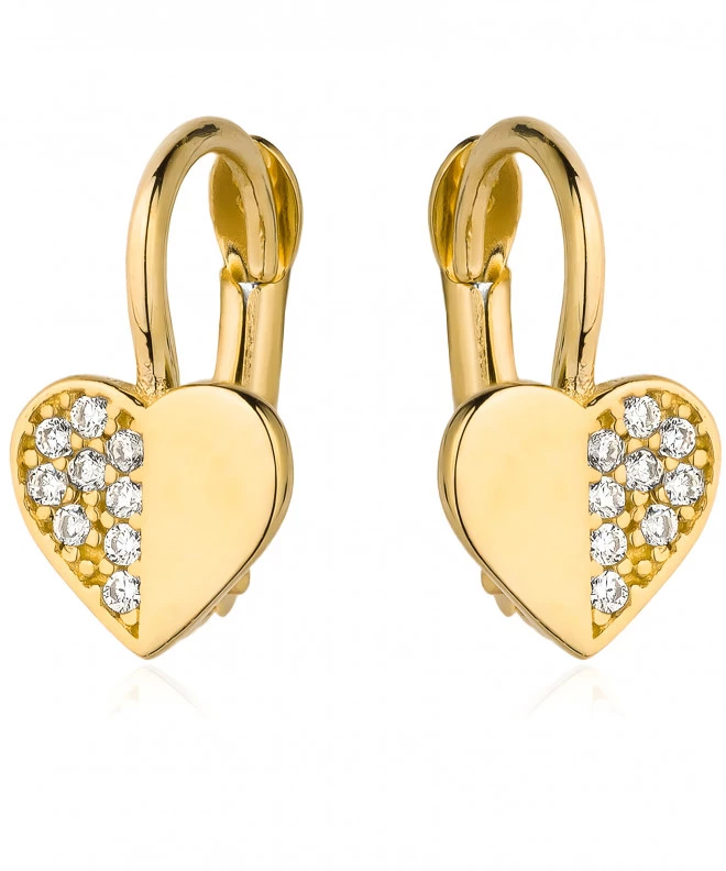 Bonore - Gold 585 - Cubic Zirconia earrings 137686