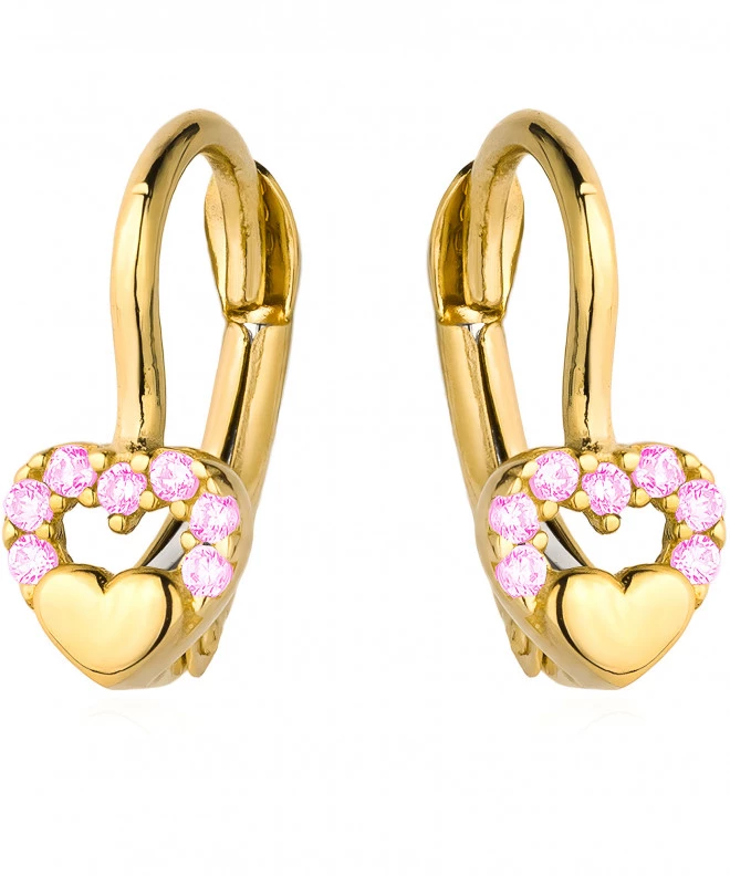 Bonore - Gold 585 - Cubic Zirconia earrings 136877