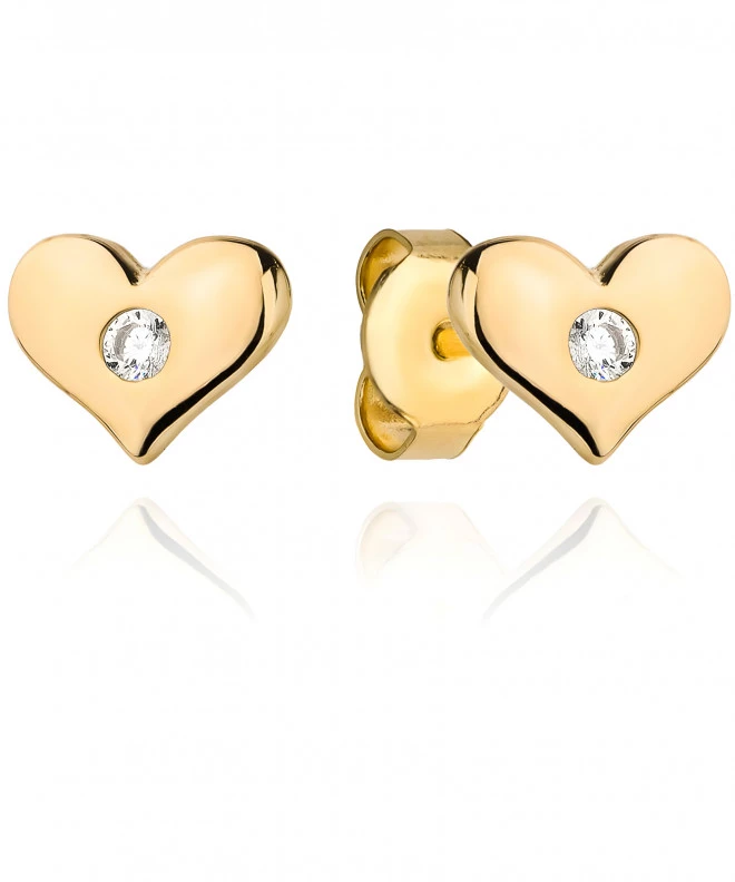 Bonore - Gold 585 - Cubic Zirconia earrings 137691