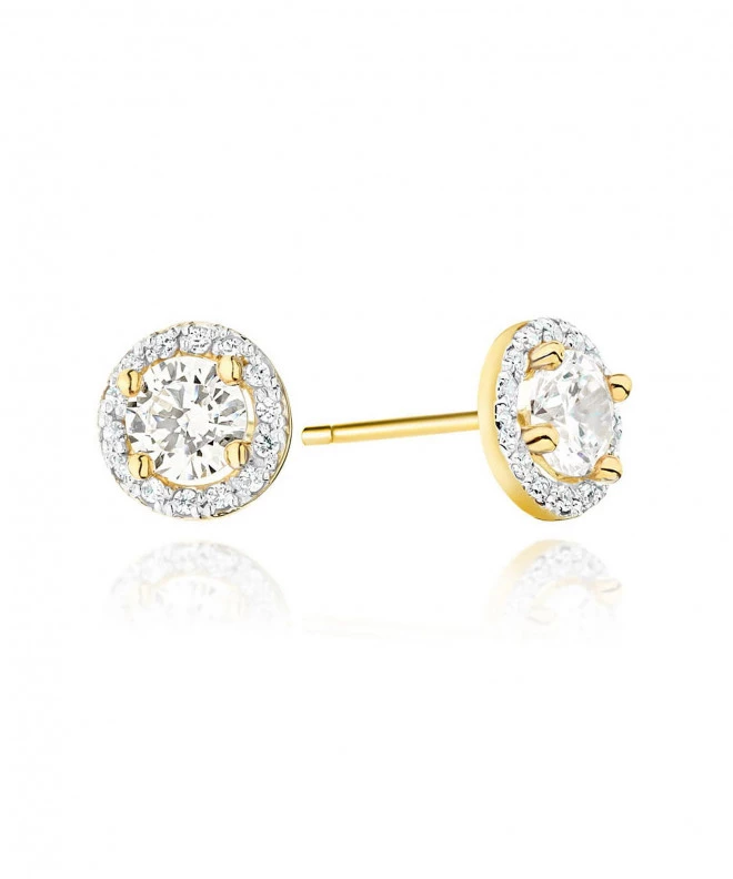 Bonore - Gold 585 - Diamond 0,4 ct earrings 128695