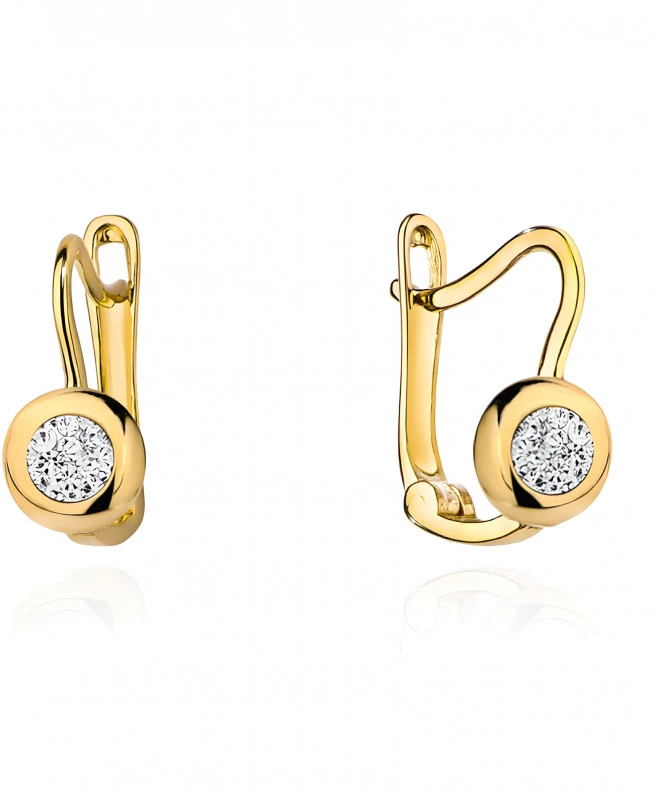 Bonore - Gold 585 - Cubic Zirconia earrings 136892