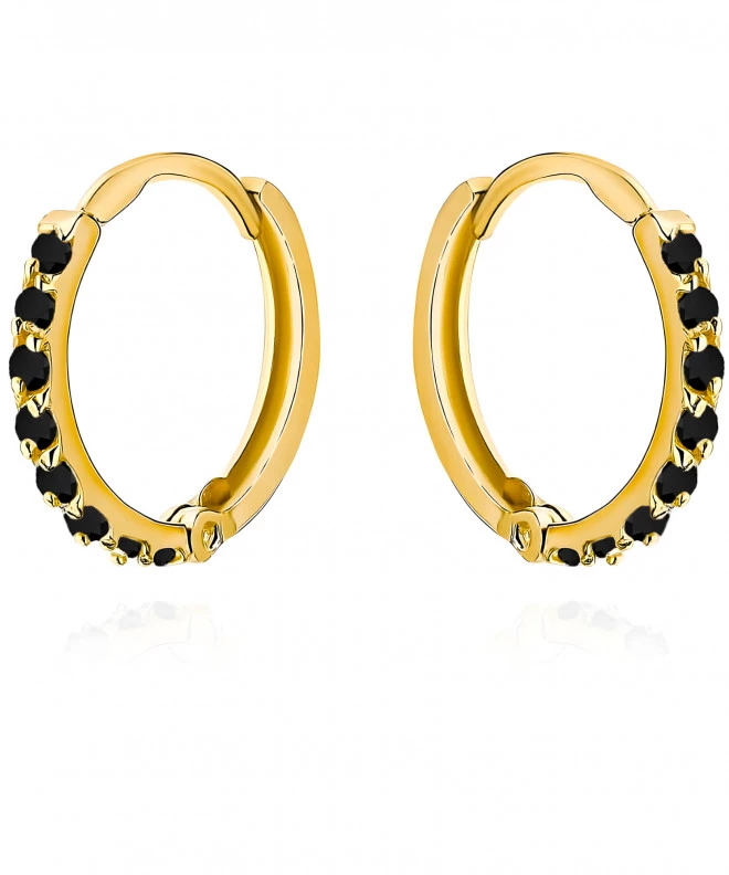 Bonore - Gold 585 - Cubic Zirconia earrings 137721