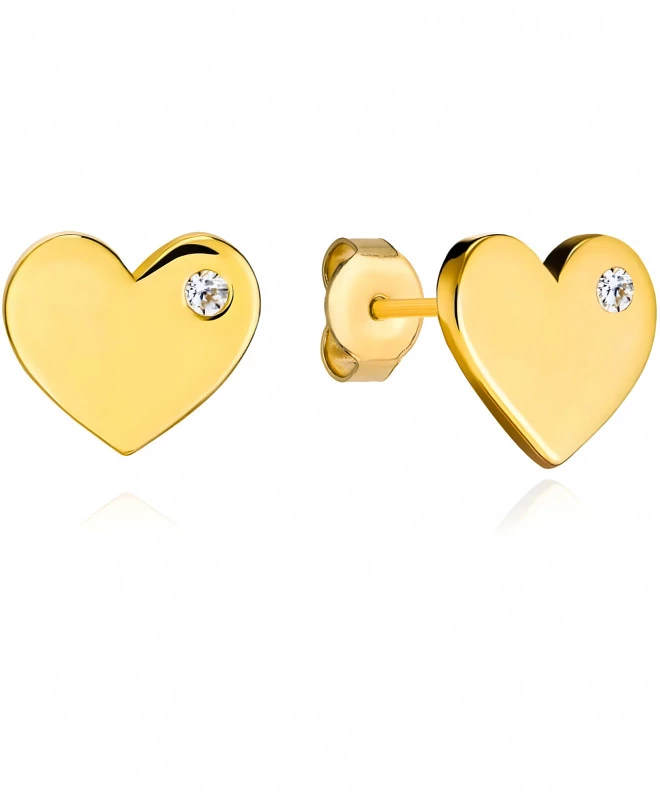 Bonore - Gold 585 - Cubic Zirconia earrings 137738