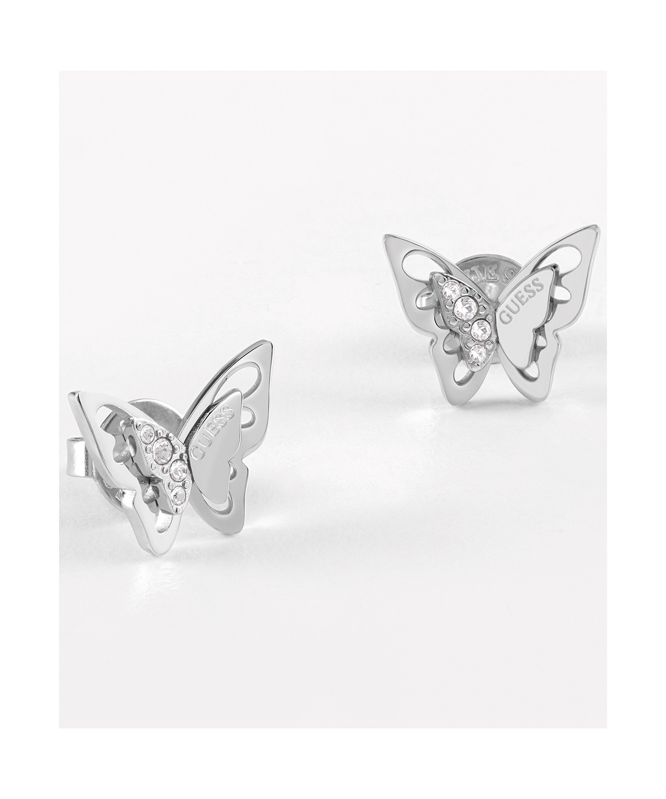 Guess Fly Away Earrings UBE70184, Non-precious metals, No Gemstone
