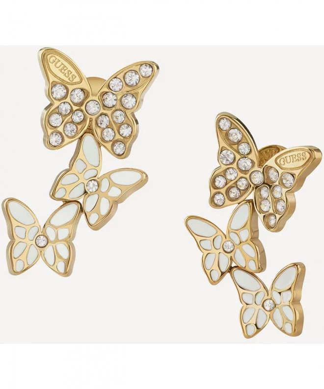 Guess Chrysalis earrings JUBE04104JWYGWHT/U
