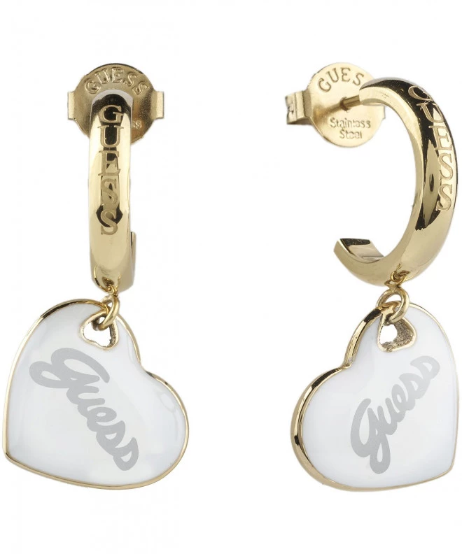 Guess Vintage Guess earrings JUBE05151JWYGWHT/U