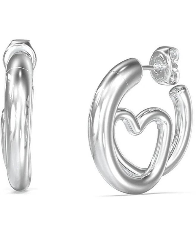 Guess Iconique Silver earrings JUBE05529JWRHT-U