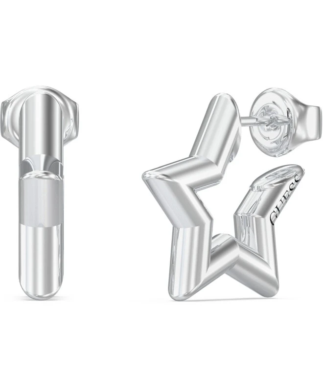 Guess Iconique Silver earrings JUBE05539JWRHT-U