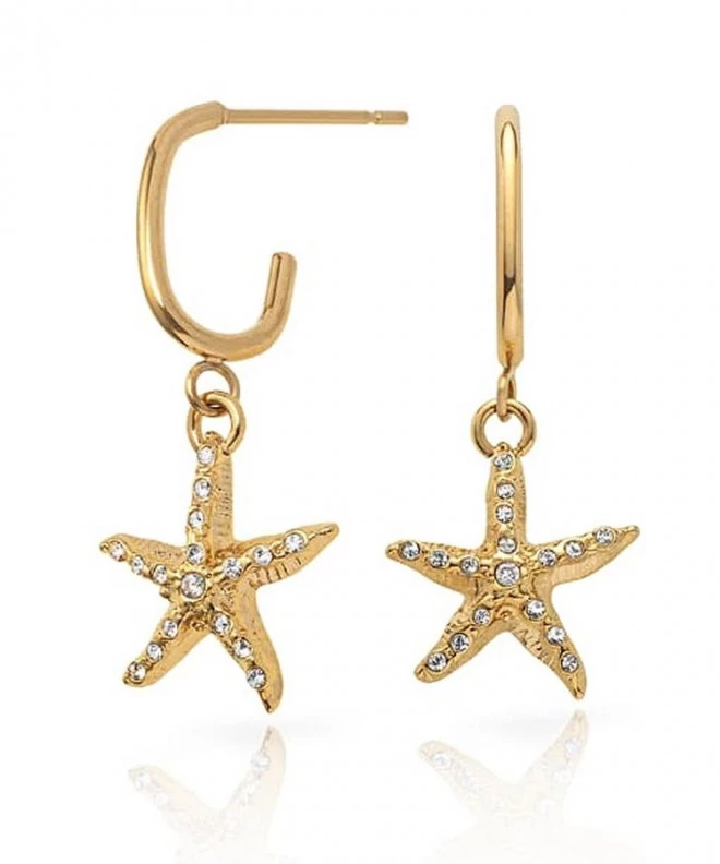 Paul Hewitt Sea Star Hoops Earing Gold earrings PH-JE-1096