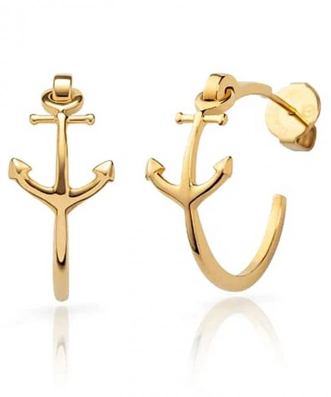 Paul Hewitt The Anchor II Gold earrings PH-JE-1240