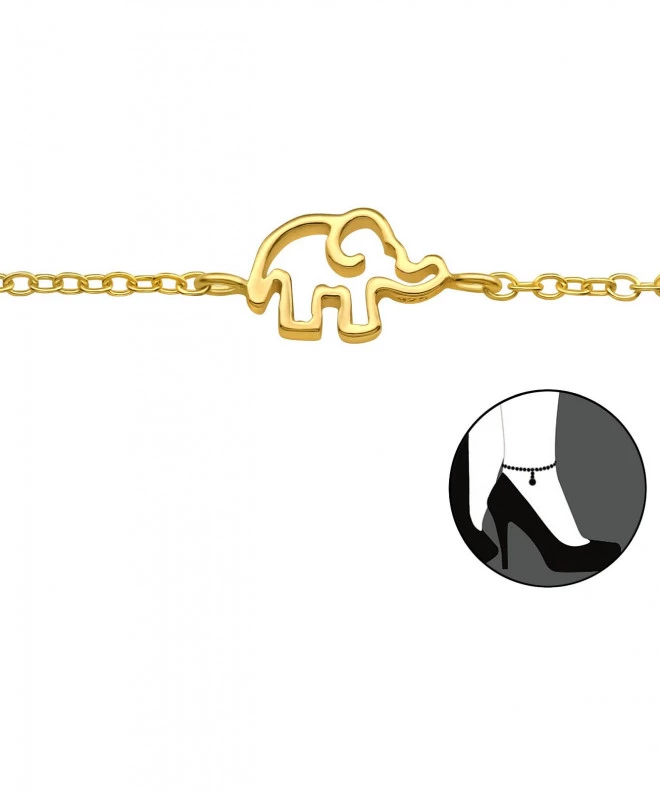 Bonore Length 20 cm, Width 1 mm - Gold-Plated Silver 925 chain 167771
