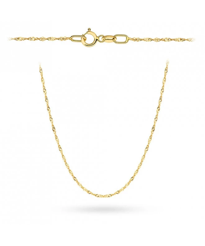 Bonore Length 42 cm - Gold 585, Type Singapore chain 174377