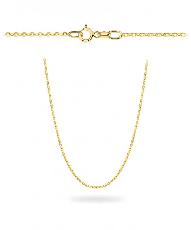 Bonore Length 50 cm, Width 1 mm - Gold 585 - Type Rolo chain 147778