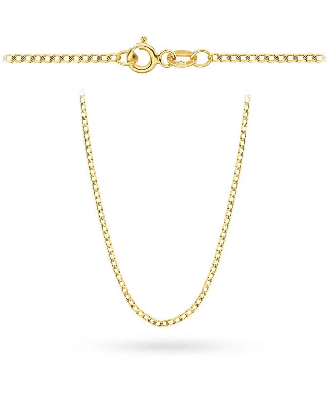 Bonore Length 42 cm, Width 1 mm - Gold 585 - Type Curb chain 181117
