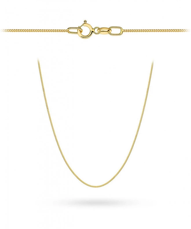 Bonore Length 42 cm, Width 1 mm - Gold 585 - Type Curb chain 188487