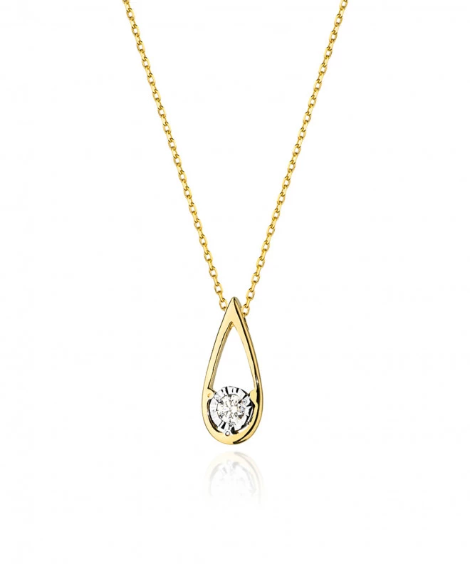 Bonore Length 42 - 45 cm (Adjustable) - Gold 585 chain 173405