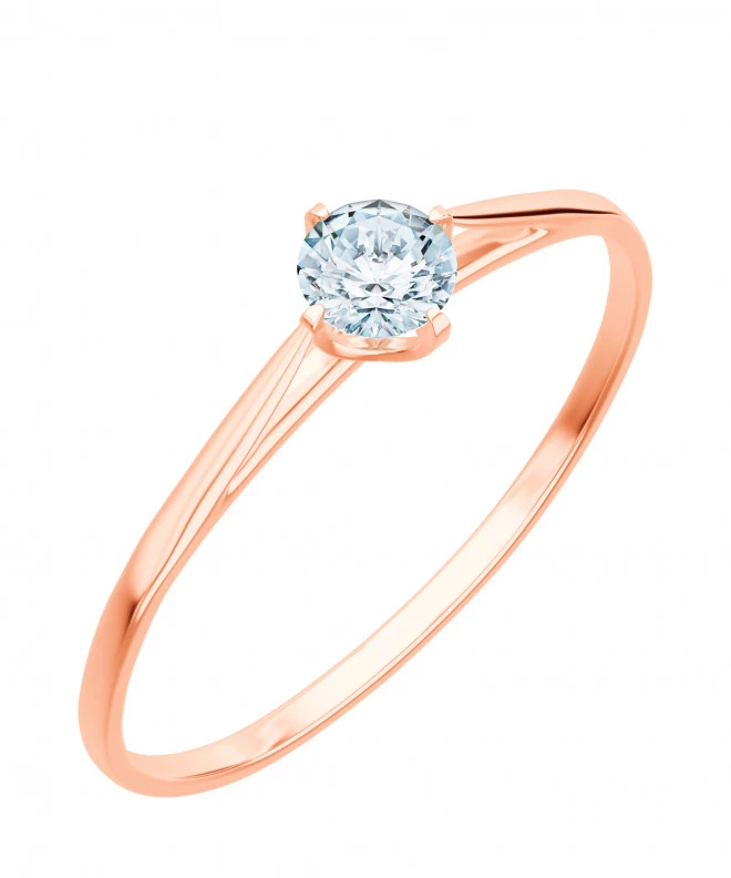 Bonore - Rose Gold 585 - Diamond 0,5 ct ring 103729