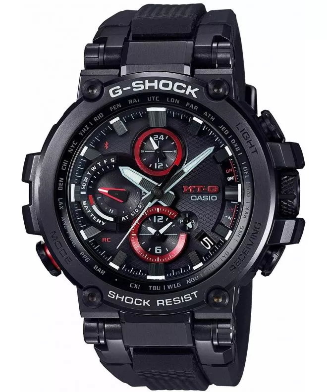G-SHOCK Exclusive Metal Twisted G 2-Way Sync gents watch MTG-B1000B-1AER