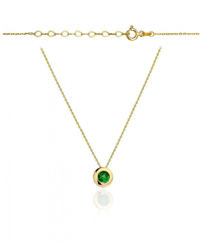 Bonore - Gold 585 - Cubic Zirconia necklace 138227