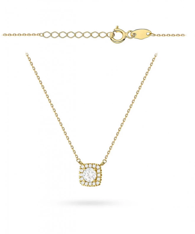 Bonore - Gold 585 - Cubic Zirconia necklace 188396