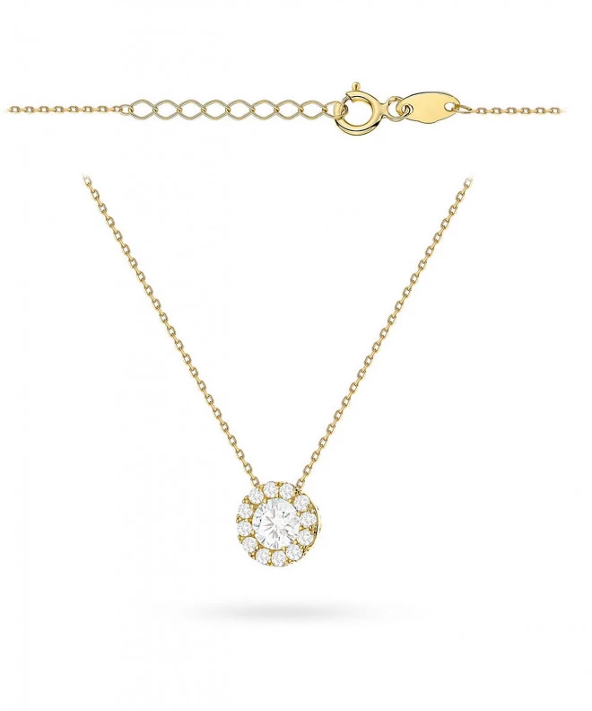 Bonore - Gold 585 - Cubic Zirconia necklace 188398