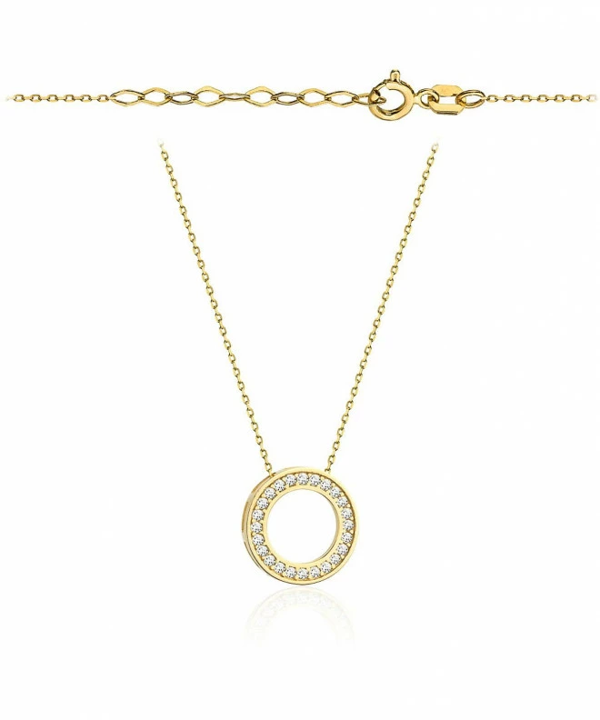 Bonore - Gold 585 - Cubic Zirconia necklace 138130