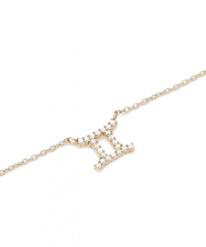 Daniel Wellington Crystal Zodiac Chain Gold Gemini necklace DW00400921