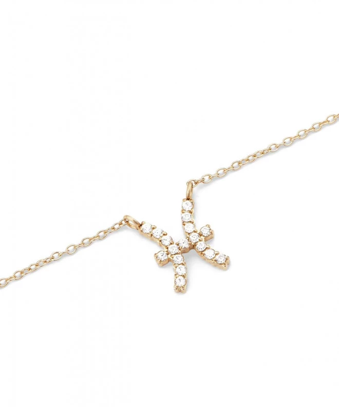 Daniel Wellington Crystal Zodiac Chain Gold Pisces necklace DW00400930