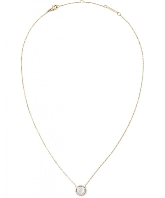 Daniel Wellington Audrey Mother of Pearl Gold necklace DW00401441