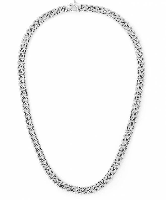 Daniel Wellington Ellipse Cuban Chain Silver necklace DW00401669