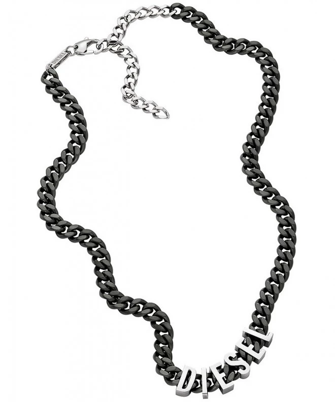 Diesel - Diesel Font Chain necklace DX1487060