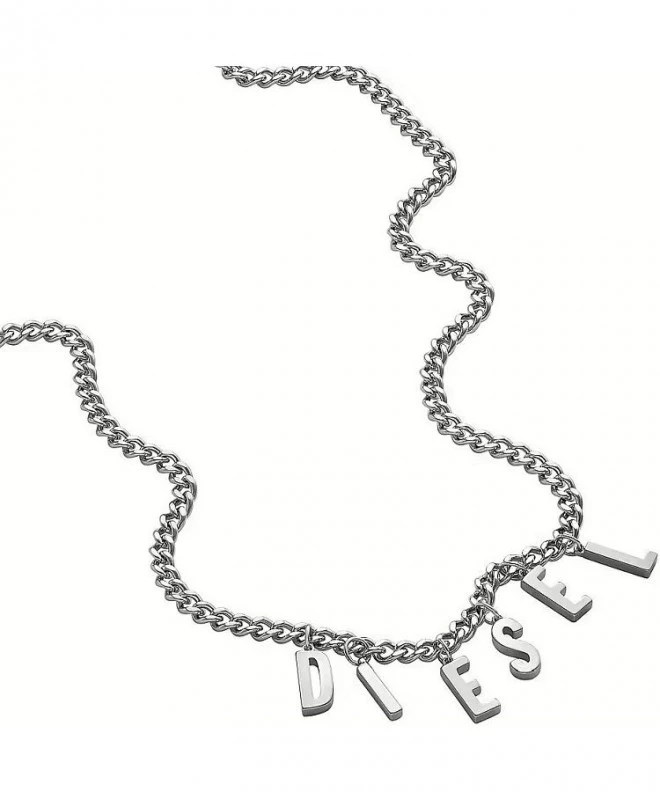 Diesel - Diesel Font Chain necklace DX1494040