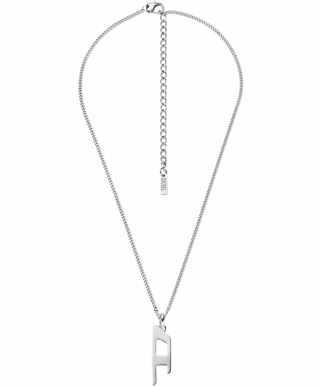 Diesel D Logo necklace DX1625040