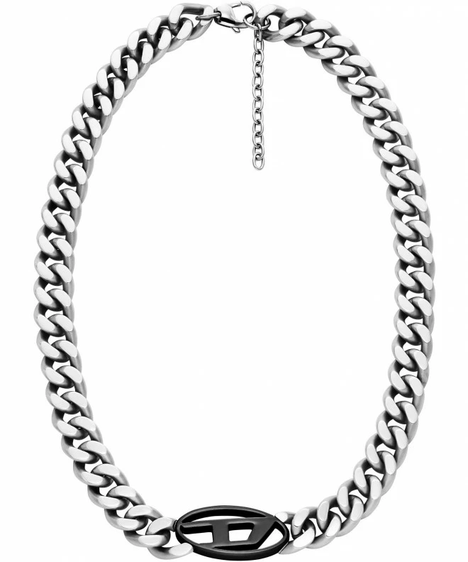 Diesel Oval D Logo necklace DX1635931