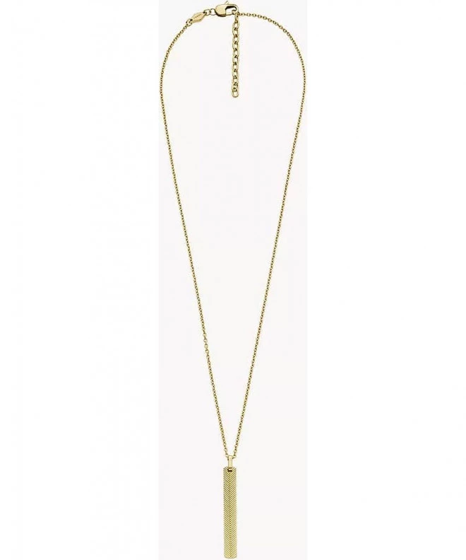 Fossil Harlow Linear Texture necklace JF04609710