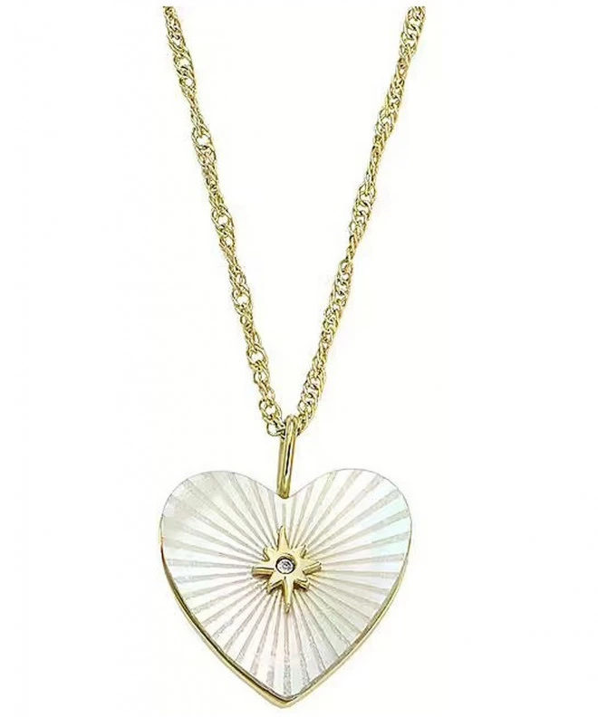 Fossil Radiant Love necklace JF04731710